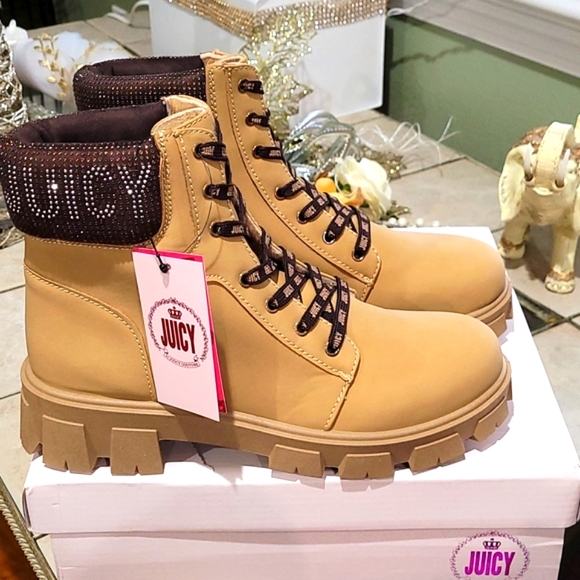 Juicy Couture Shoes - NIB! JUICY by JUICY COUTURE Women's Jinger Boots in Honey